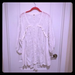 Free people white top